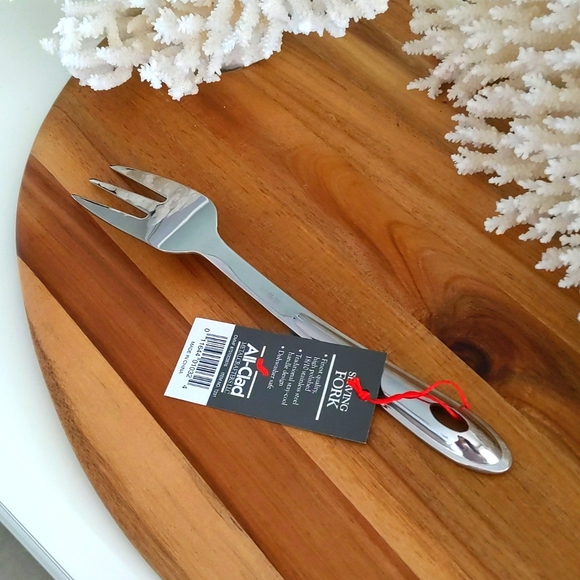 All-Clad 🔥NWT🔥 serving fork for dinner - stainless steel dishwasher safe 🔥 - Picture 10 of 10
